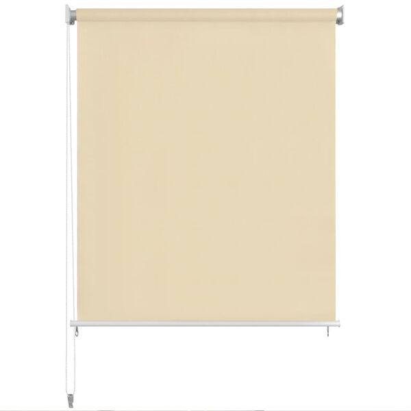vidaXL Outdoor Roller Blind 350x140 cm Cream