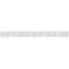 vidaXL Wire Mesh Fence Anthracite 1.4x25 m Galvanised Steel