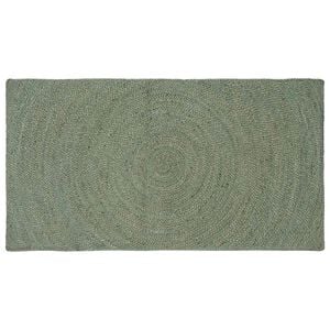 vidaXL Area Rugs Olive Green 60 x 110 cm Jute