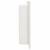 vidaXL Shower Niche Matt White 41x51x10 cm