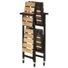 vidaXL Kitchen Trolley 87x36x81 cm Solid Mango Wood