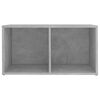 vidaXL 6 Piece TV Cabinet Set Concrete Grey Engineered Wood