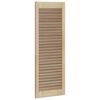 vidaXL Cabinet Door 4 pcs Natural 110 x 2 x 39.5 cm Solid Pine Wood