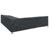 vidaXL Furniture Cover Black 325 x 325 x 80 cm 600D Oxford Fbric