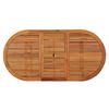 vidaXL Garden Table 200x100x75 cm Solid Wood Eucalyptus