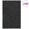 vidaXL Rubber Pad Black Rubber
