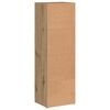 vidaXL Book Cabinet Artisan Oak 36x30x114 cm Engineered Wood