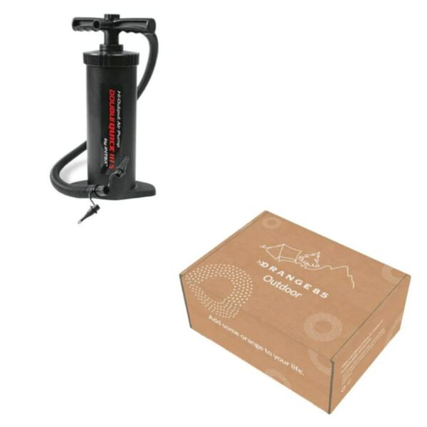 INTEX High-output Hand Pump Double Quick III 37 cm Black