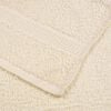 vidaXL Wash Towels "FROGN" 2 pcs Cream 30x30 cm 360 gsm