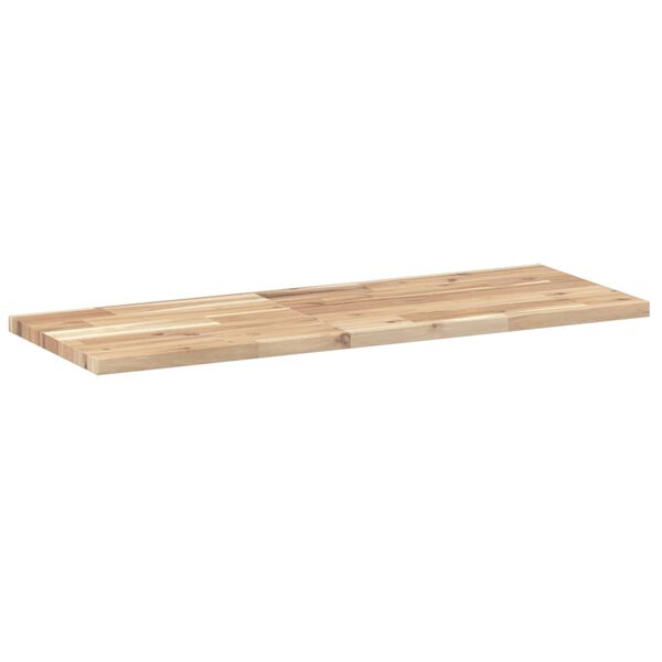 vidaXL Floating Shelves 4 pcs 80x30x2 cm Untreated Solid Wood Acacia