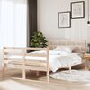 vidaXL Bed Frame without Mattress Small Double Solid Wood