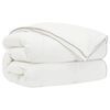vidaXL Duvet FULDA 135 x 220 cm 4 Seasons 310 GSM 90% Goose Down White