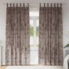 vidaXL Velvet Curtains 2 pcs Cappuccino 260 x 140 cm Velvet