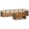 vidaXL Sofa Sets Solid Acacia Wood