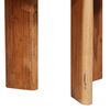 vidaXL Nesting Coffee Tables 2 pcs Brown Solid Acacia Wood