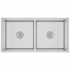 vidaXL Handmade Kitchen Sink Stainless Steel