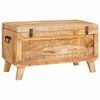 vidaXL Storage Box with Storage 70 x 35 x 40 cm Solid mango wood