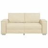 vidaXL Sofa Cream 180 x 78 x 84 cm Fabric