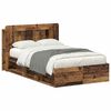 vidaXL Bed Frame with Storage Old Wood 120 x 200 cm Engineered Wood