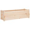 vidaXL Garden Planters 2 pcs 100x31x31 cm Solid Pinewood