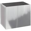 vidaXL Garden Planter Galvanised Steel 50 x 32 x 40 cm