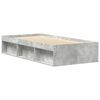 vidaXL Bed Frame without Mattress Concrete Grey 90x200 cm