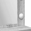 vidaXL Dressing Table Grey Sonoma 75.5 x 41 x 135 cm Engineered Wood
