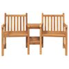 vidaXL Garden Outdoor Chairs 152 x 63 x 89 cm Solid Teak Wood