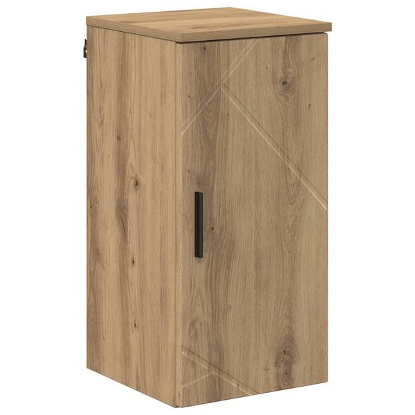 vidaXL Bathroom Cabinet Wall-mounted Artisan Oak 30 x 31.5 x 61 cm