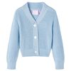 Kids' Cardigan Knitted Blue 104