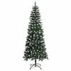 vidaXL Artificial Christmas Tree with 300 LEDs Green 86 x 86 x 210 cm