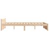 vidaXL Bed Frame without Mattress Solid Wood 120x200 cm
