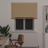 vidaXL Venetian Blind Manual Light Brown with Pattern 150 x 110 cm PVC