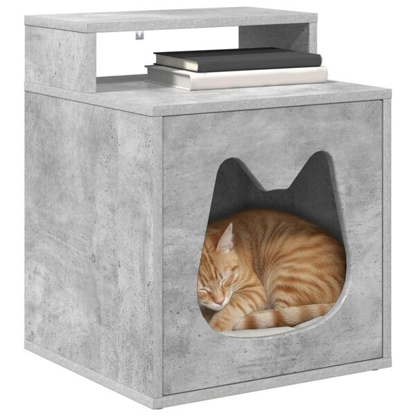 vidaXL Cat House Concerte 42.5 x 40 x 53.5 cm Engineered Wood