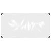 vidaXL Clear Tarpaulin with Eyelets 1x2 m PVC