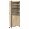 vidaXL Tall Cabinets Sonoma 79 x 36 x 200 cm Engineered Wood