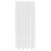 vidaXL Lace Curtain with Curtains Floral White 200 x 150 cm Polyester