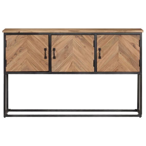 vidaXL Sideboard 120x30x75 cm Solid Acacia Wood