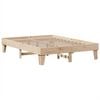 vidaXL Bed Frame without Mattress 150x200 cm King Size Solid Wood Pine