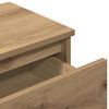 vidaXL Bedside Cabinets 2 pcs Artisan Oak 40x30x39 cm Engineered Wood