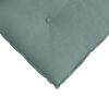 vidaXL Back Pillow Sea Green 80 x 50 cm Corduroy Fabric