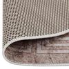 vidaXL Rug Washable 120 cm Beige Anti Slip