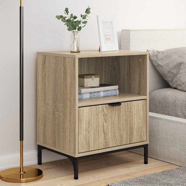 vidaXL Bedside Tables 2 pcs Sonoma oak 49 x 36 x 61 cm Engineered wood