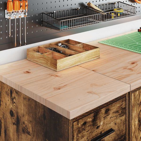 vidaXL Garage Cabinets 2 pcs Smoked Oak Engineered Wood