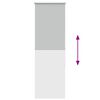 vidaXL Roller Blind Blackout Light Grey 45x175 cm Fabric Width 40.7 cm Polyester