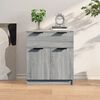 vidaXL Sideboard Grey Sonoma 60x30x70 cm Engineered Wood