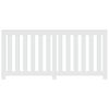 vidaXL Radiator Cover White 175x20x82 cm Engineered Wood