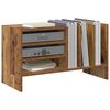 vidaXL Record Cabinet Old Wood 78.5 x 35 x 45 cm Engineered Wood
