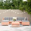 vidaXL 7 Piece Garden Sofa Set Solid Wood Douglas Fir