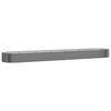 vidaXL Garden Raised Bed Galvanised Steel 600x140x36 cm Anthracite